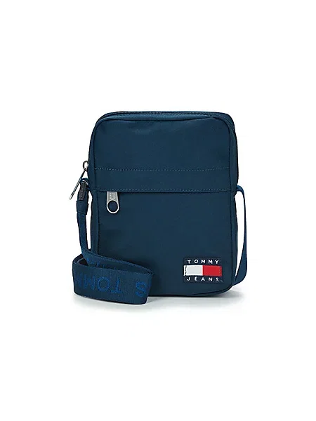 Torbica za okrog pasu Tommy Jeans Tjm Ess Daily Reporter Mornarsko modra