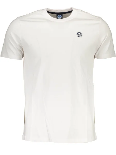 Kratek majica North Sails bela