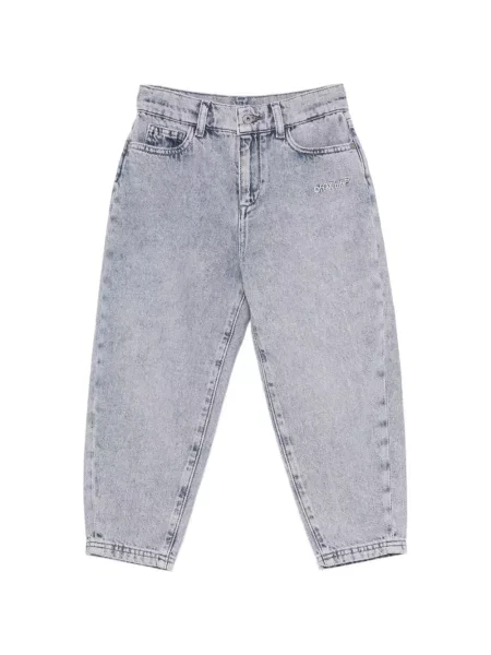 Jeansy dziecięce Off-white białe