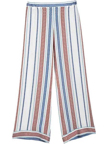 Pantaloni Zeus+dione alb