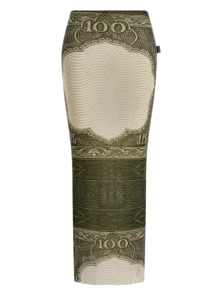 Fusta maxi Jean Paul Gaultier verde