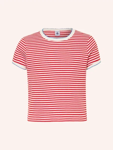 Petit Bateau Tričko červená bílá