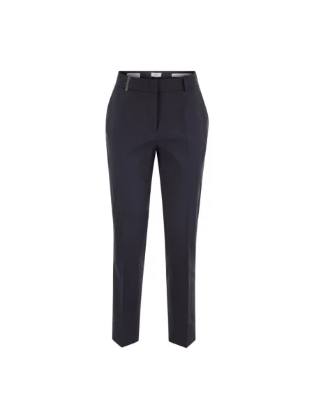 Spodnie Peserico niebieskie