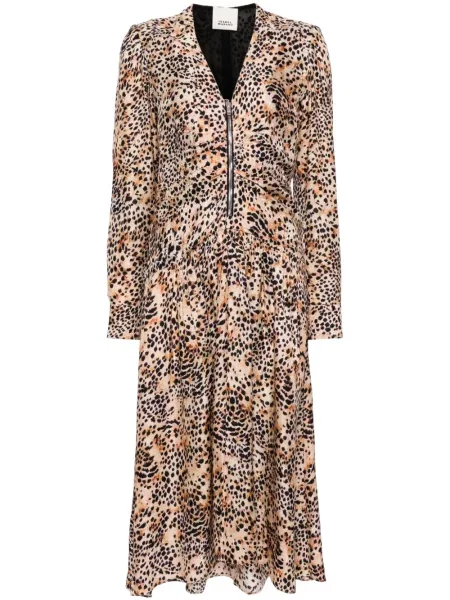 Rochie midi Isabel Marant până la genunchi de costum