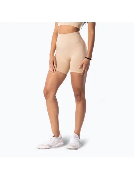 Tréninkové šortky Carpatree Simply Seamless perfrct beige béžové