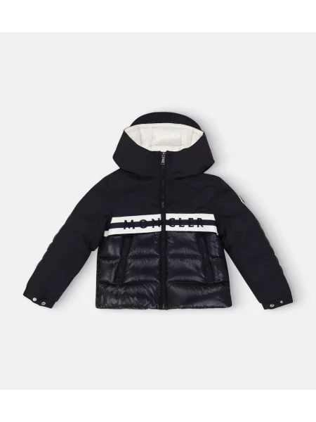 Πουπουλένιο μπουφάν Moncler Enfant μπλε
