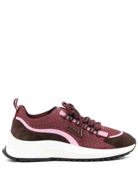 Sneakerși Bally plasă roșu