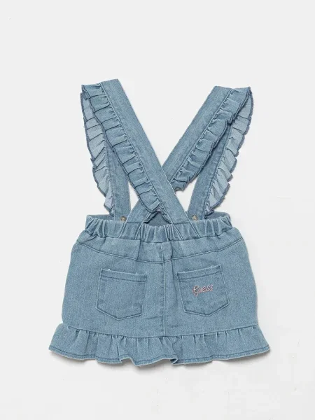 Denim ruha Guess bézs