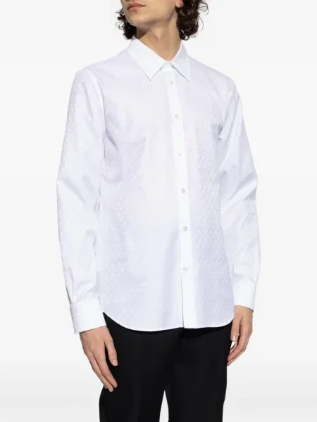 Košile Alexander Mcqueen s potiskem bílá