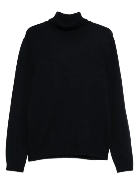 Golf golf Zanone wełniany niebieski