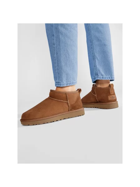 UGG Auliniai batai Classic Ultra Mini šviesiai ruda