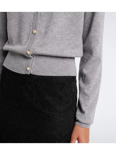 Cardigan Dolce&gabbana din cașmir gri