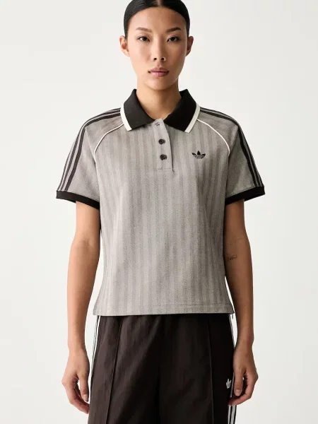 Tricou polo Adidas Originals maro