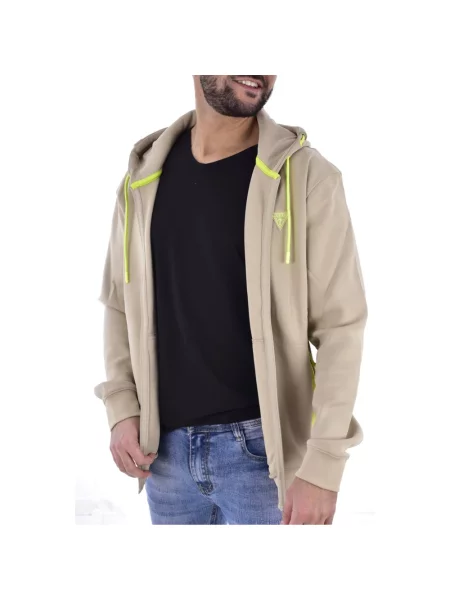 Bluza rozpinana Guess beżowa