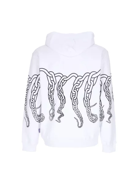 Bluza z kapturem Octopus z kapturem biała