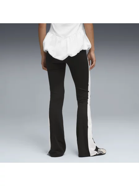 PUMA legginsy z rozszerzanymi nogawkami T7 Odzież S czarny