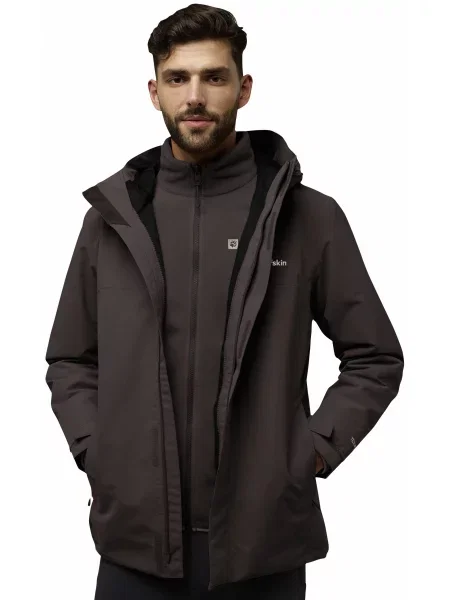 Зимова куртка Jack Wolfskin Altenberg jkt m коричневий