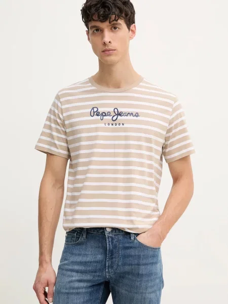 Pepe Jeans majica bež