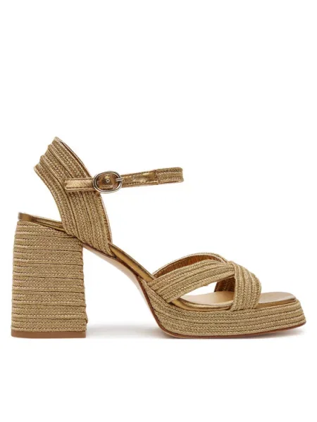 Castañer Еспадрильї Золотий