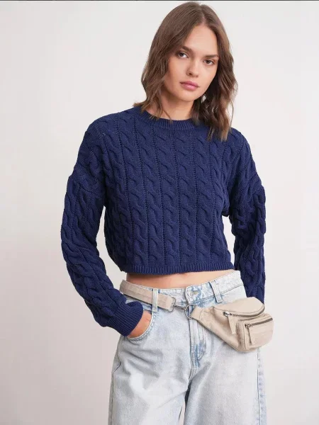 MixRay Pulover Pullover mornarska