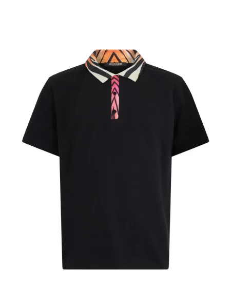 Gulerat tricou polo Roberto Cavalli negru