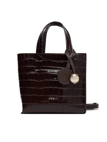Furla Дамска чанта Divide It Mini кафяв