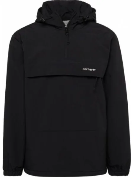 Carhartt WIP Geacă de primăvară-toamnă negru alb