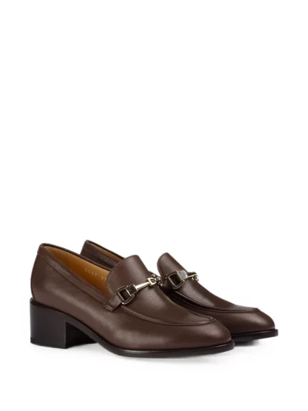 Pantofi loafer Doucal's din piele maro