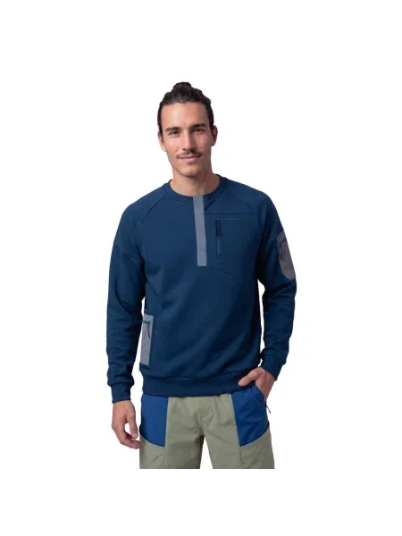 Techniczna bluza trekkingowa Siroko Tatras Blue niebieska