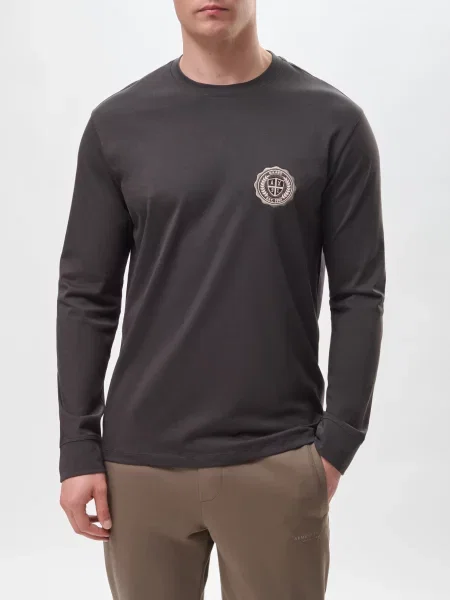 Лонгслів Armani Exchange коричневий