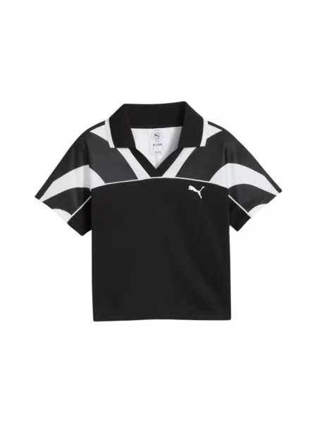 PUMA Koszulki Kobieta M Nowoczesna Koszulka Cropped czarny