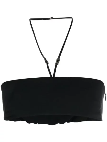 Sutien Dsquared2 cu gât halter negru