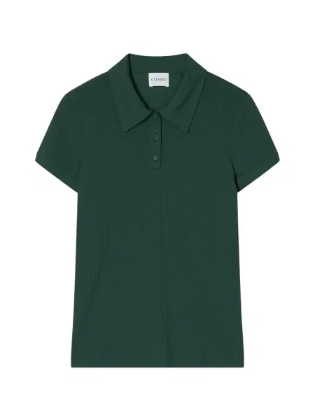 Tricou polo Closed verde