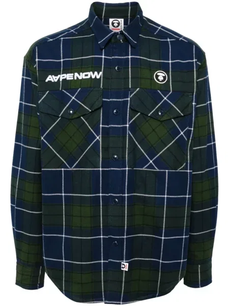 Cămașă Aape By A Bathing Ape albastru