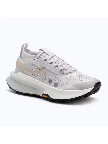 Încălțăminte de alergare pentru femei Nike Zegama 2 vast grey/sanddrift/summit white/black alb