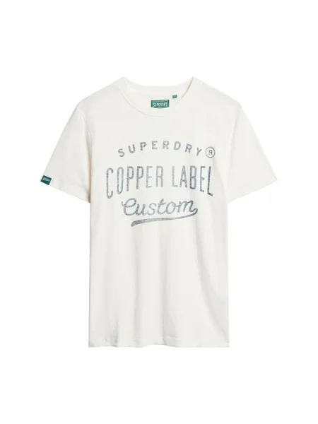 Superdry Majica Copper dimno modra bela