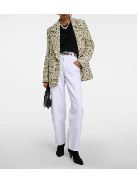 Sacou Isabel Marant de lână alb