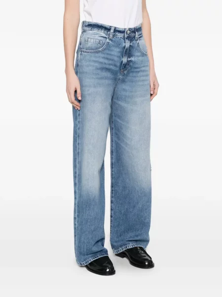 Blugi Icon Denim zdrențuiți albastru