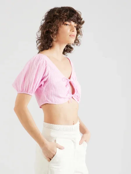 BILLABONG Bluză TROPIC HEART' roz