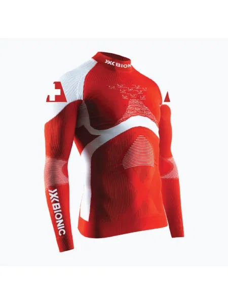Olcsóbban. Férfi X-Bionic Patriot póló Turtle Neck Lg Sl svájci thermoaktív hosszú ujjú póló. Méret: XL piros