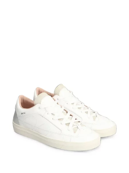Sneakerși Santha din piele alb