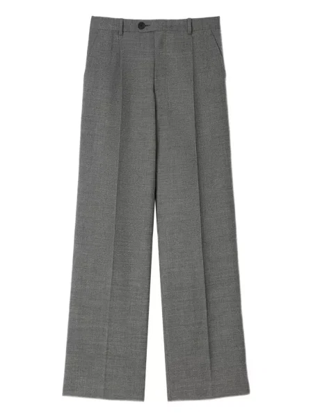 Pantaloni Sandro plisate gri