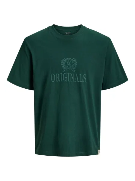 JACK & JONES Tricou JORFREDERIKSBERG închis verde