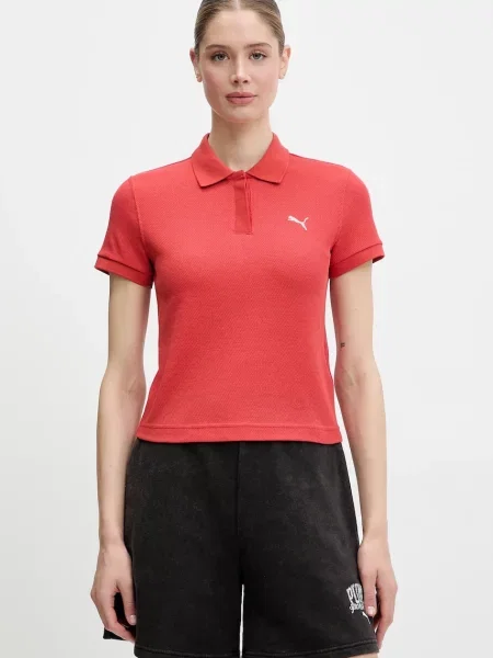 Puma polo czerwona
