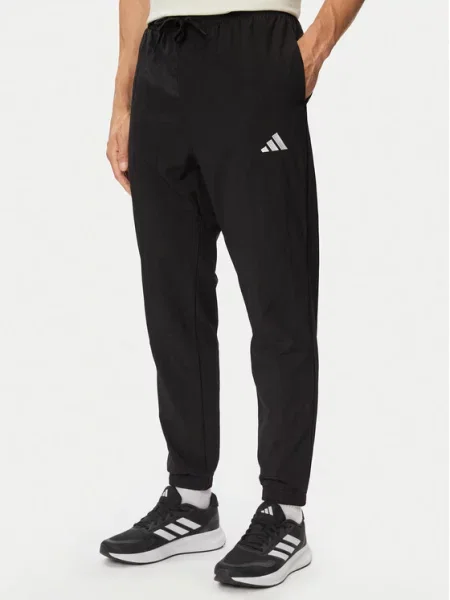 Adidas Долнище анцуг Essentials Small Logo черен
