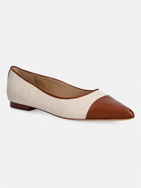 Lauren Ralph Lauren balerinke Londyn bež
