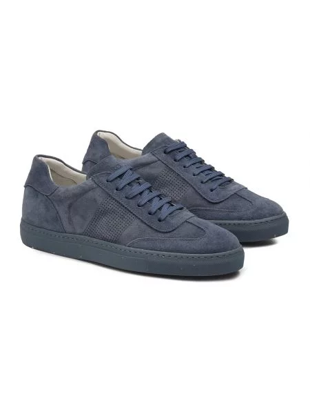 Sneakersy Kazar zamszowe niebieskie