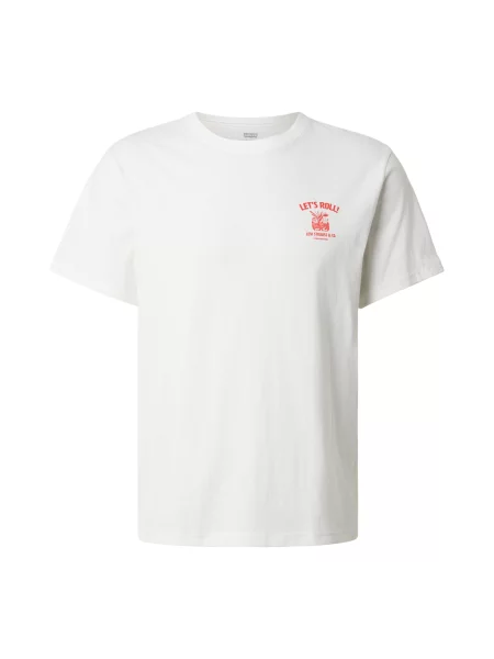 LEVI'S ® Tricou Relaxed Fit Short Sleeve Graphic T-Shirt roșu alb