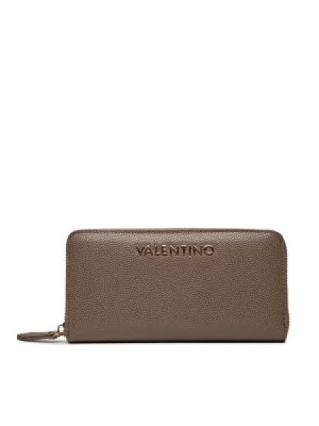 Μεγάλο Πορτοφόλι Γυναικείο Valentino Divina Taupe γκρι
