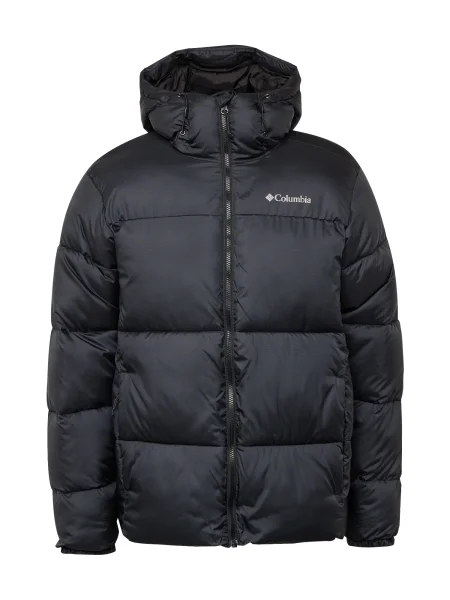 COLUMBIA Geacă outdoor Puffect II negru / murdar alb